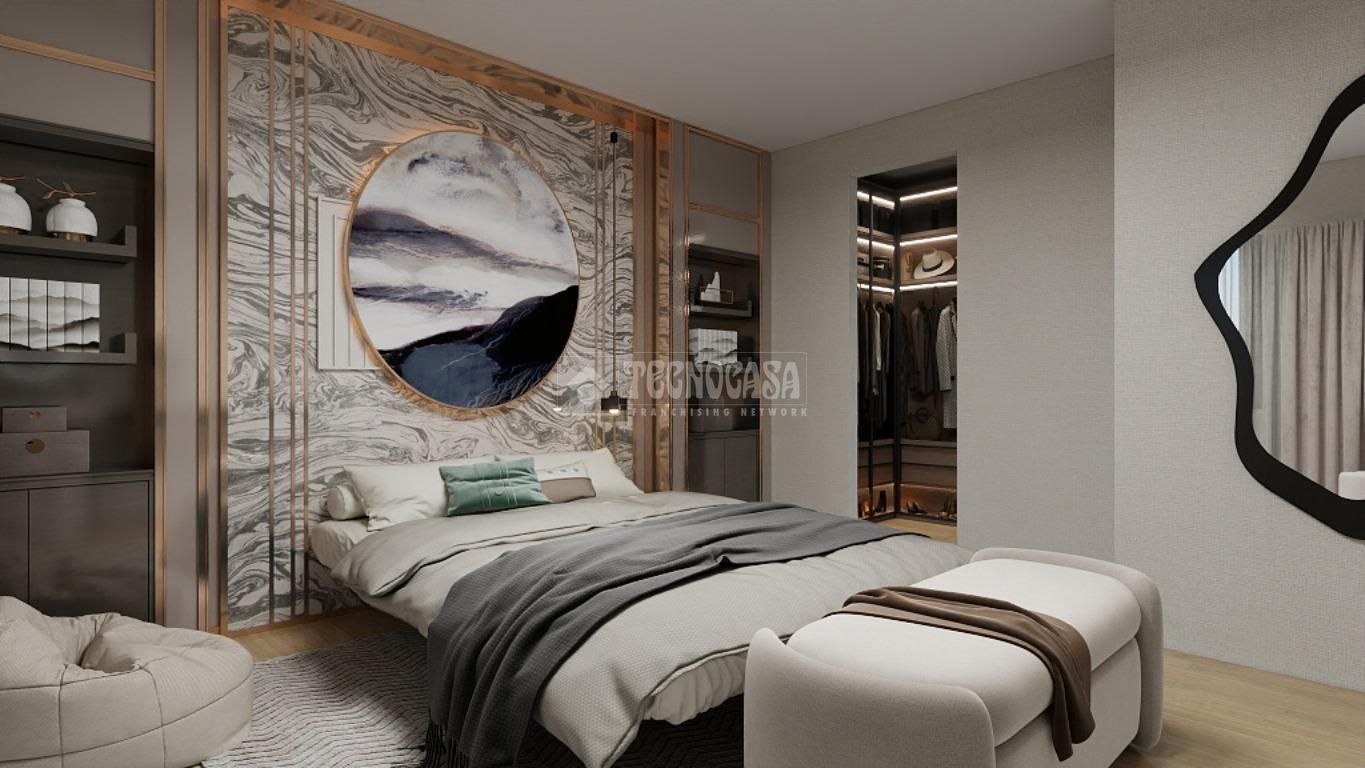 Bedroom of Single-family semi-detached for sale in Villanueva de la Cañada  with Heating and Private garden