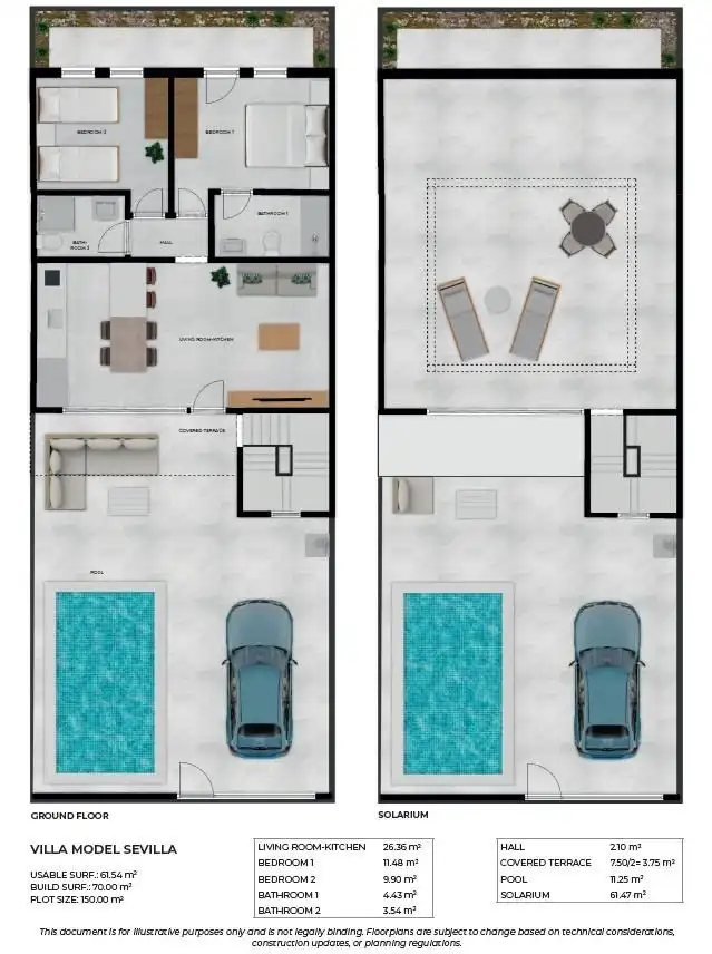 Haus mit Pool zum Verkauf in La Pinilla - Las Palas, imagen 2