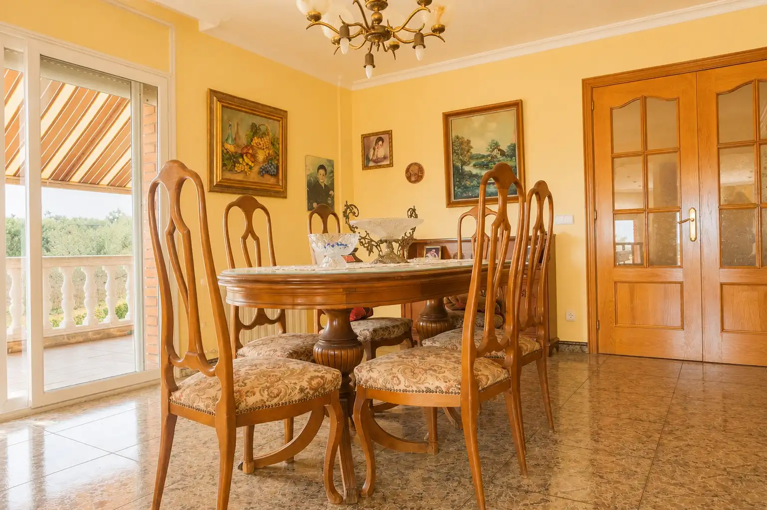 Dining room of Houses for sale in Pineda de Mar  with Heating, Private garden and Terrace