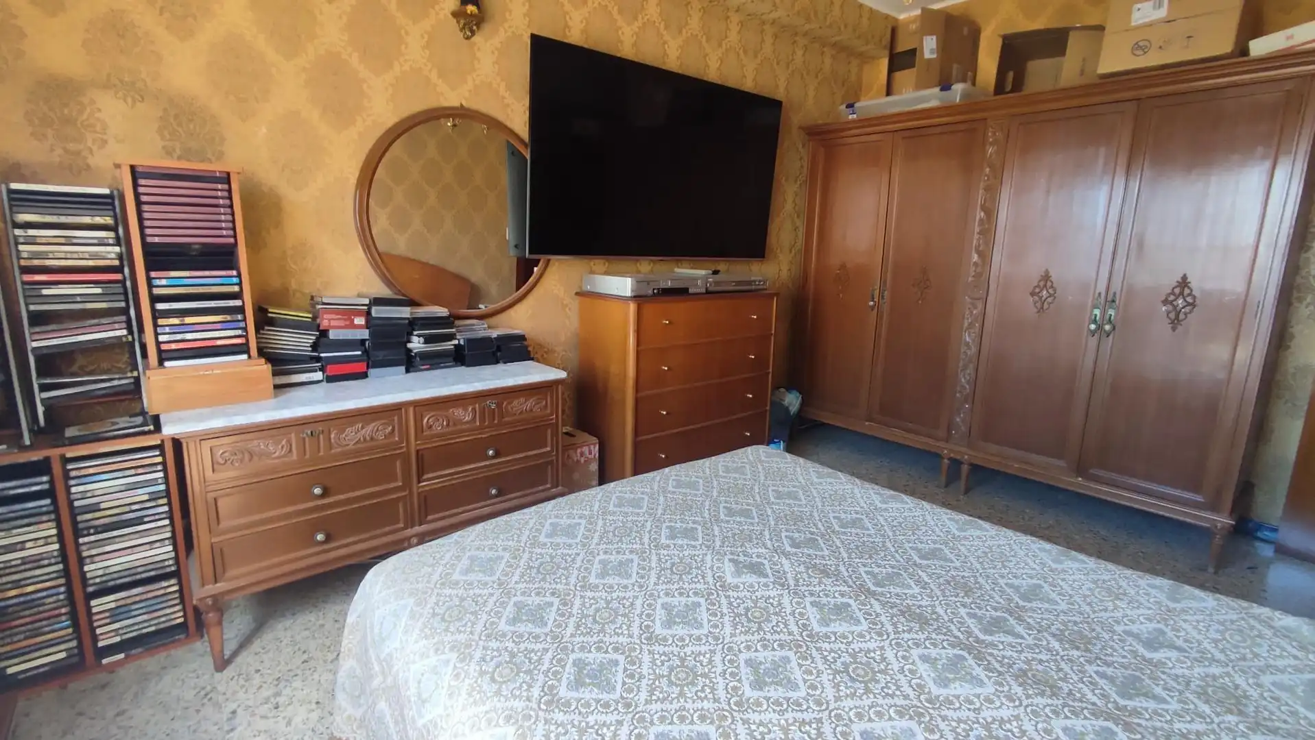 Bedroom of Flat for sale in Zaragoza  with Air Conditioner, Heating and Terrace