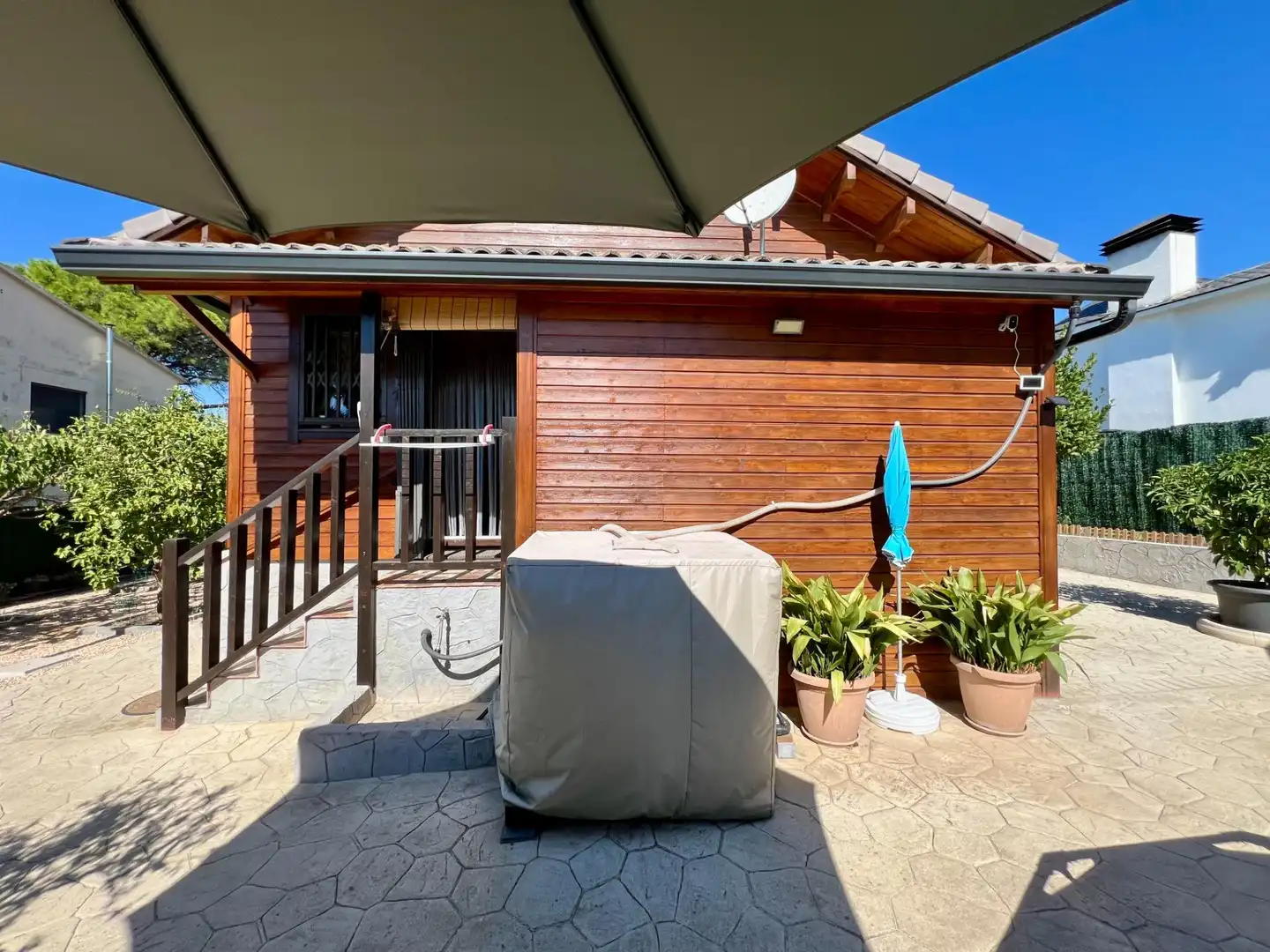 Terraza de Casa o chalet en venta en Cànoves I Samalús con Aire acondicionado, Calefacción y Jardín privado