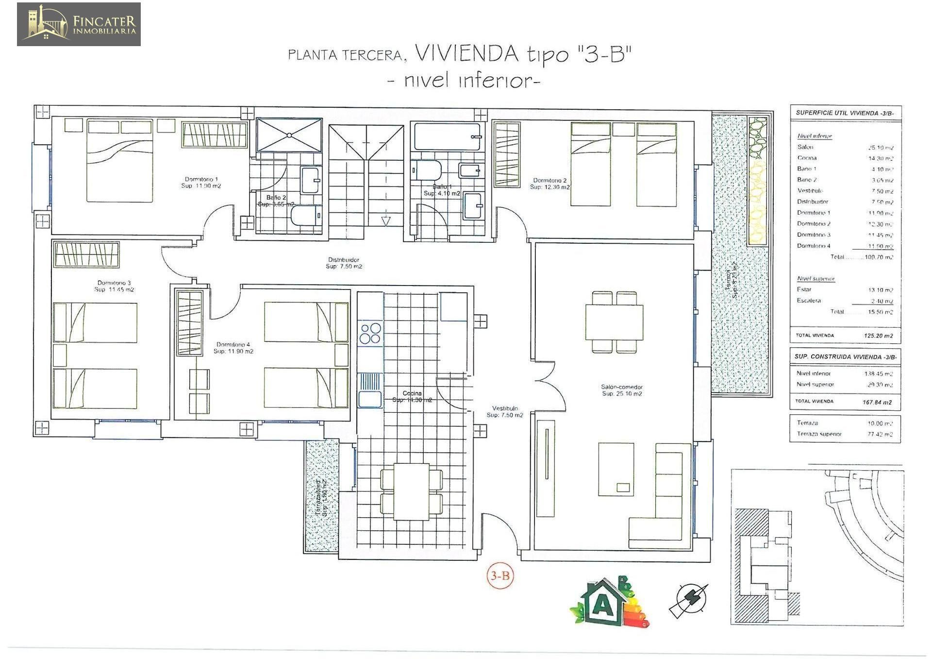 Duplex for sale in  Teruel Capital  with Heating, Terrace and Storage room