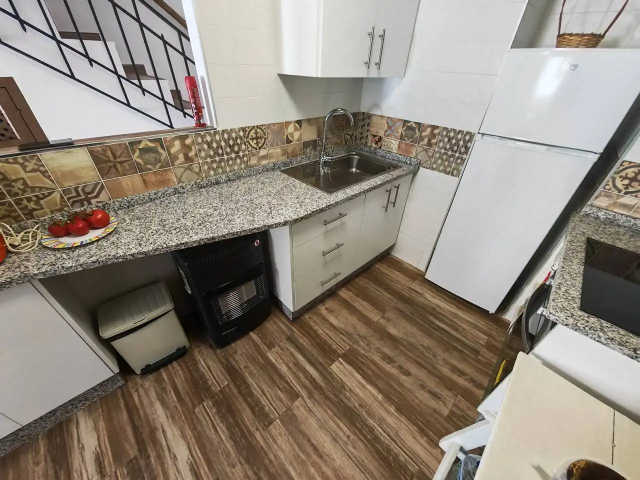 Küche von Haus oder Chalet zum Verkauf in Montefrío mit Privatgarten, Terrasse und Möbliert