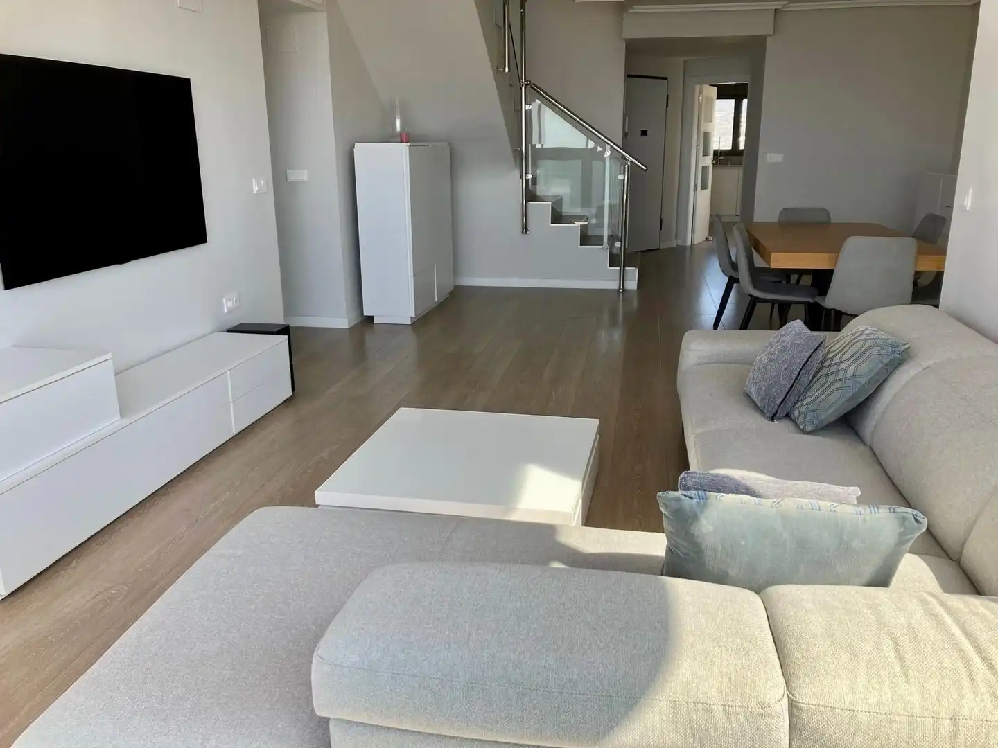 Living room of Attic for rent in Benidorm  with Community pool