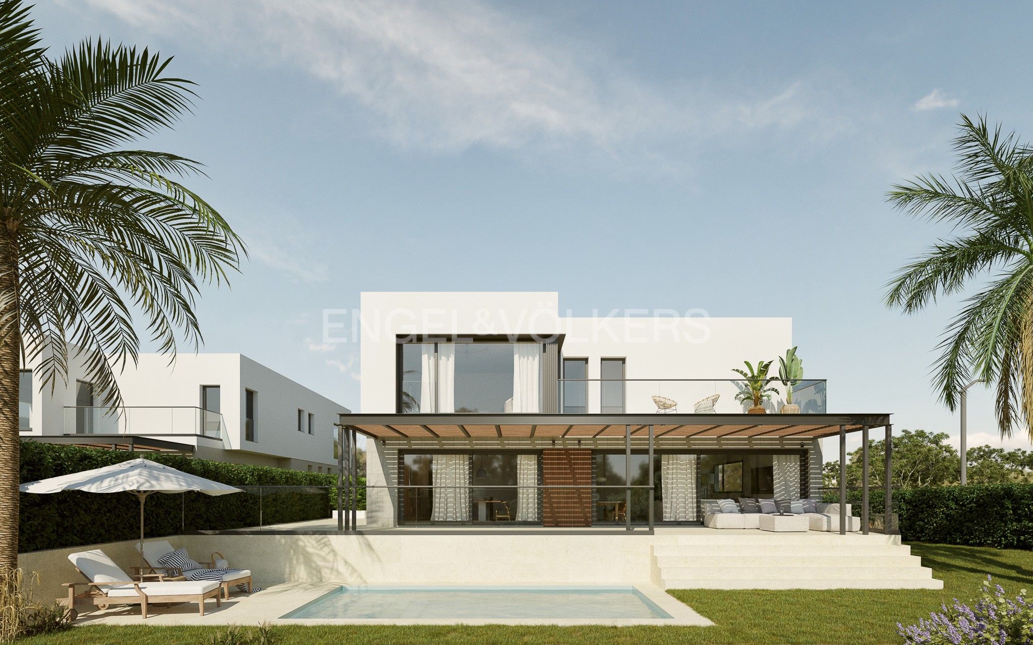 Exterior view of House or chalet for sale in Sant Cugat del Vallès  with Air Conditioner, Heating and Private garden