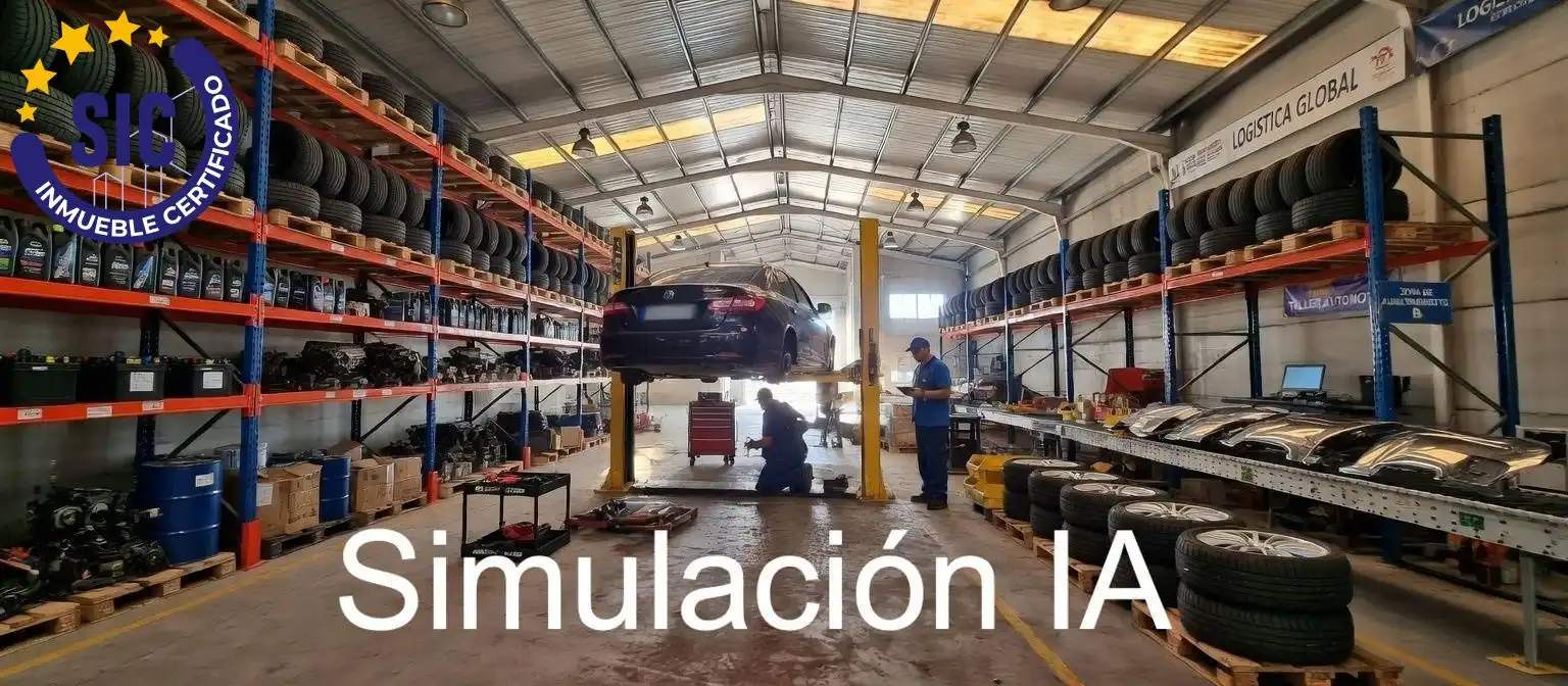 Parking de Nave industrial en venta en El Genovés