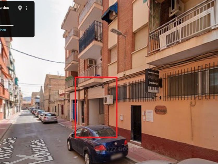 Vista exterior de Garatge de lloguer en  Murcia Capital