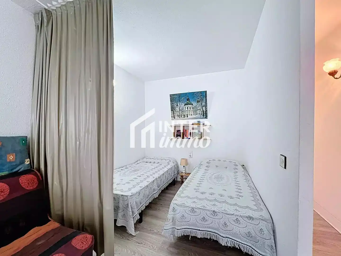 Schlafzimmer von Wohnung zum Verkauf in Roses mit Terrasse und Möbliert