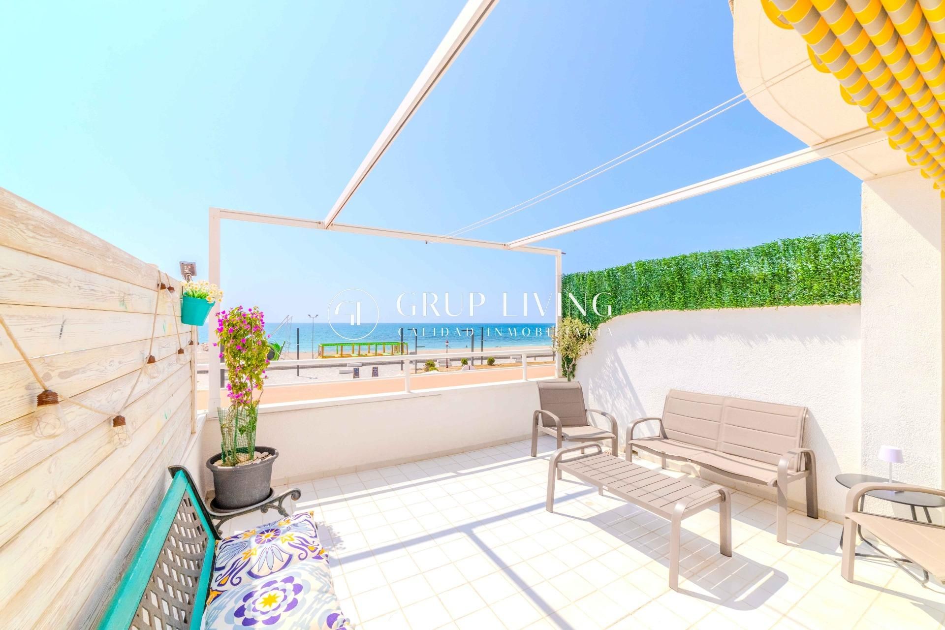 Terrace of Flat for sale in Cubelles  with Heating, Private garden and Terrace