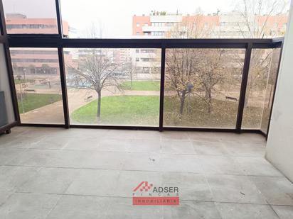 Terrace of Flat for sale in  Logroño  with Air Conditioner, Heating and Parquet flooring