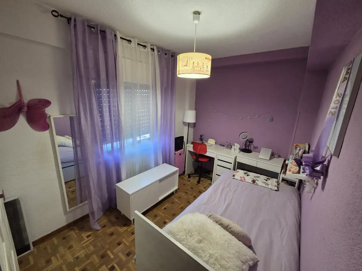 Bedroom of Flat for sale in Móstoles  with Parquet flooring and Community pool