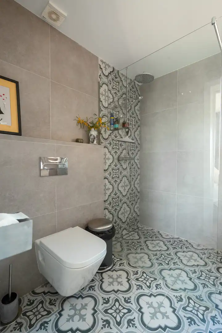 Baño de Casa adosada en venta en Marbella con Aire acondicionado, Jardín privado y Terraza