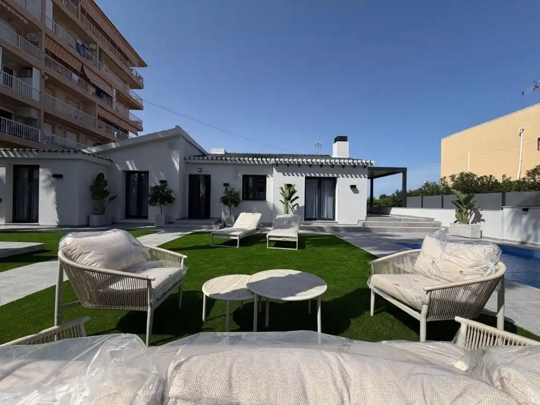 Terrassa de Casa o xalet en venda en Playa del Acequión, Náufragos y Rocío del Mar