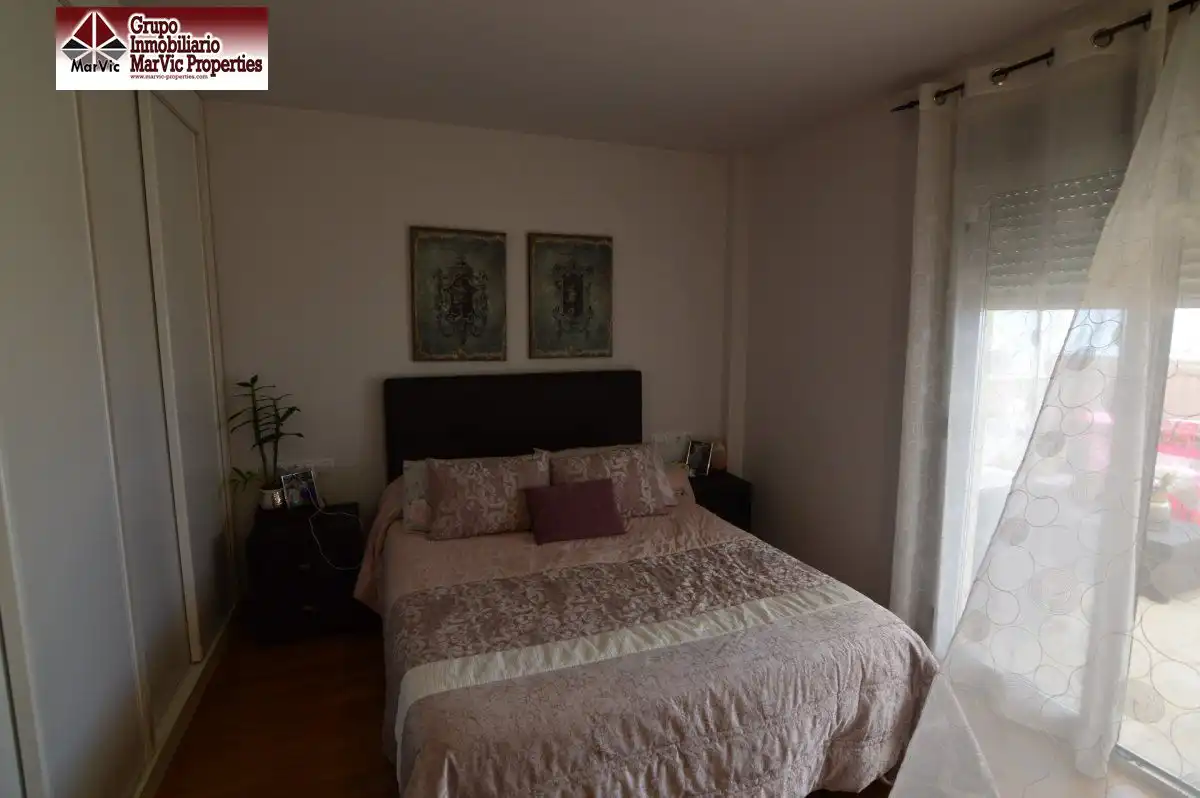 Schlafzimmer von Erdgeschoss zum Verkauf in Altea mit Privatgarten, Möbliert und Gemeinschaftspool