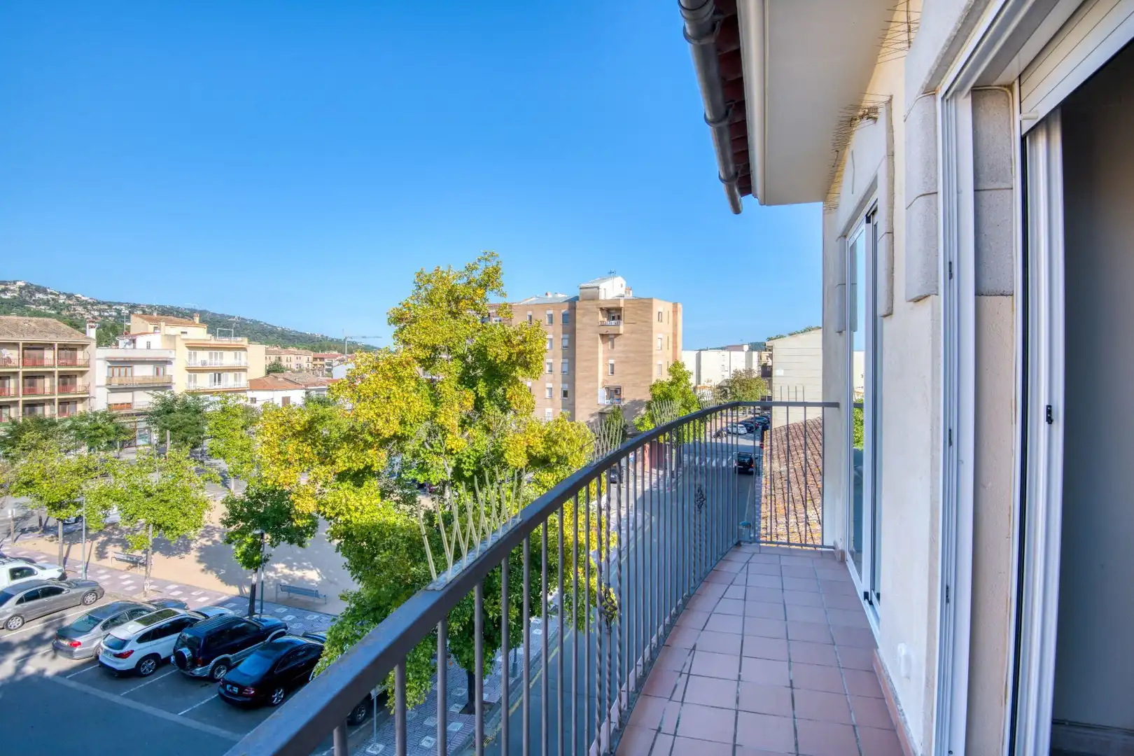 Terrasse von Wohnung zum Verkauf in Santa Cristina d'Aro mit Heizung, Terrasse und Abstellraum