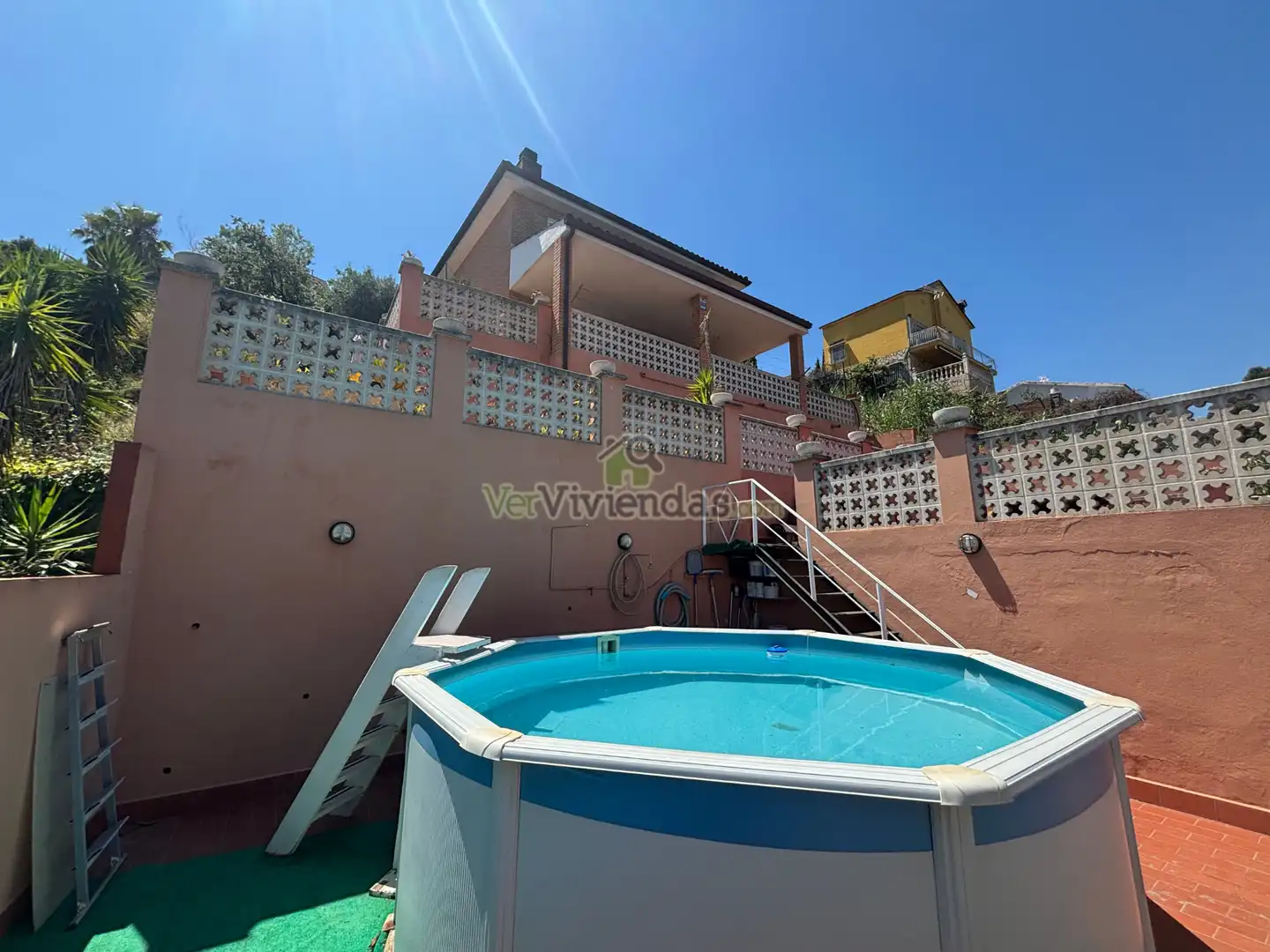 Garden of Houses for sale in Cervelló  with Air Conditioner, Heating and Private garden