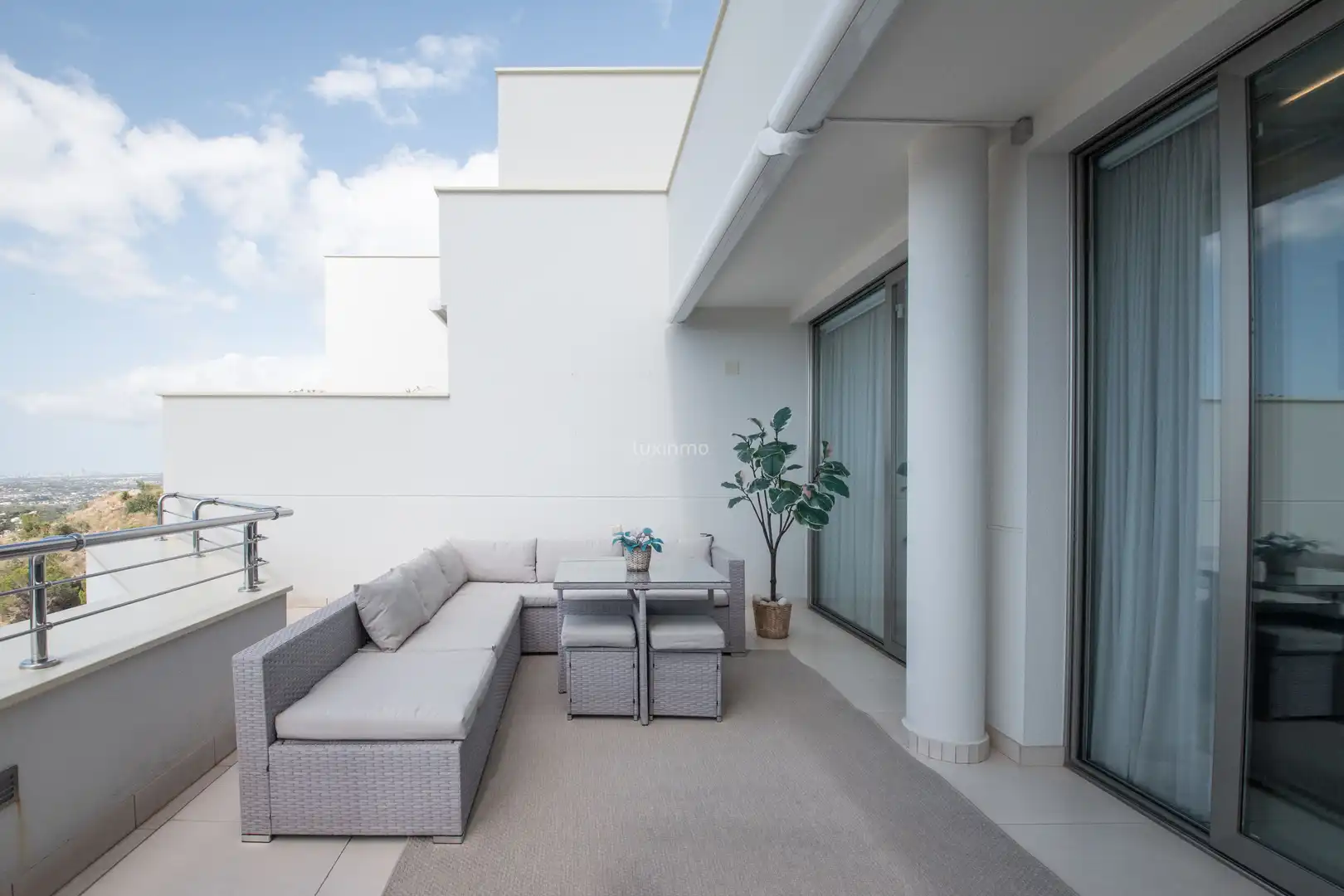 Terrace of Attic for sale in Altea  with Air Conditioner, Terrace and Community pool