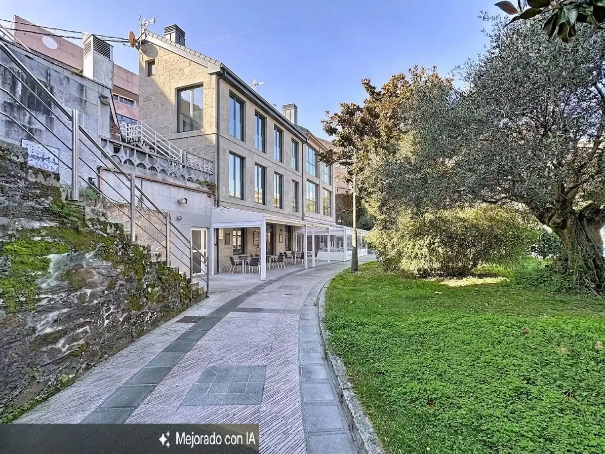 Außenansicht von Wohnung zum Verkauf in Sanxenxo mit Terrasse