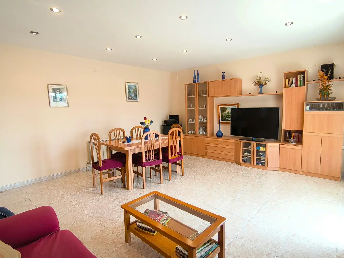 Sala de estar de Casa o chalet en venta en Lliçà d'Amunt con Calefacción, Jardín privado y Terraza