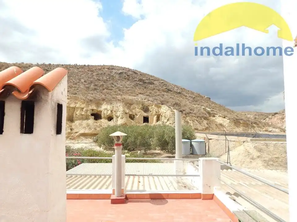 Vista exterior de Finca rústica en venta en Antas con Jardín privado, Terraza y Trastero