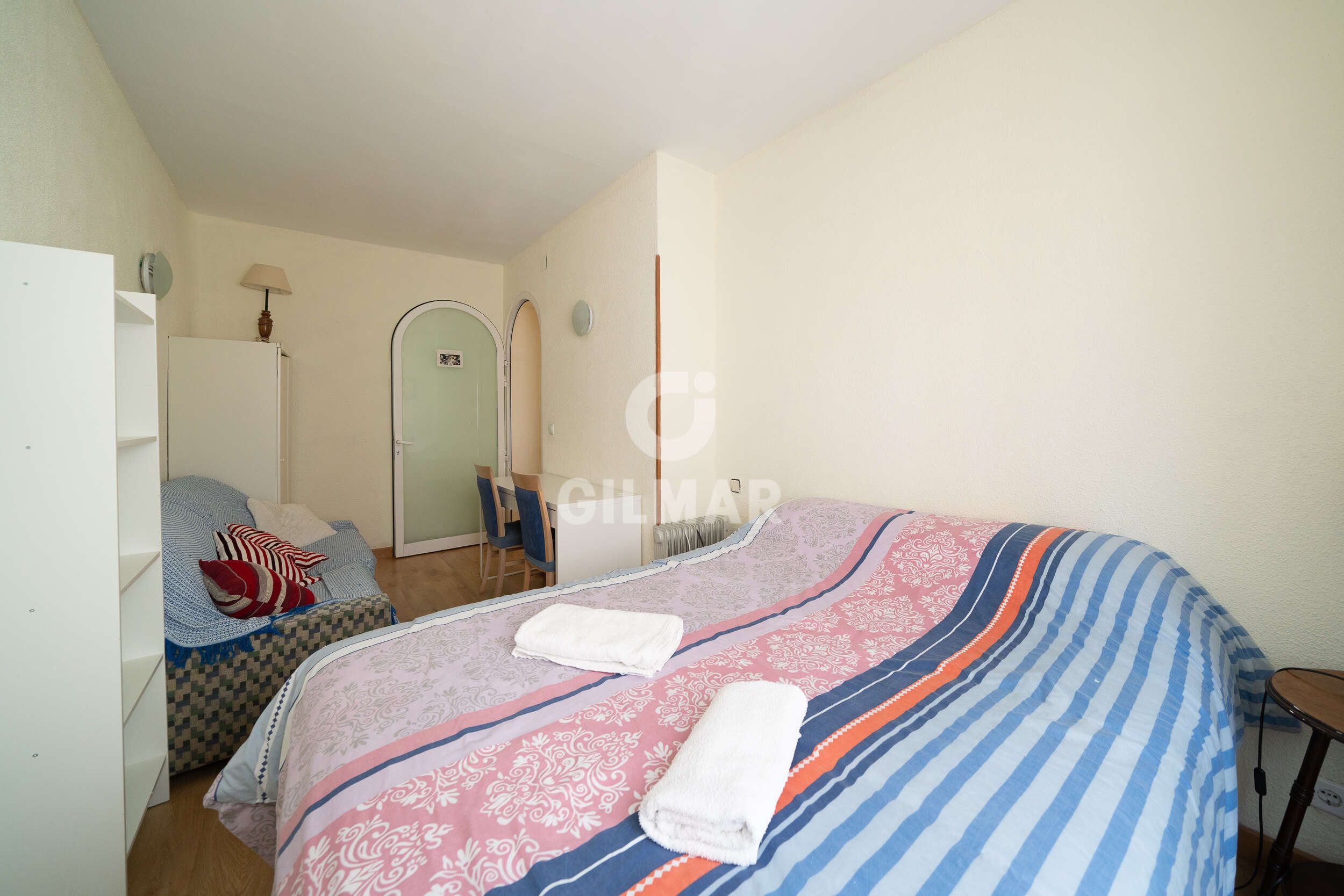 Bedroom of Flat for sale in  Madrid Capital  with Heating