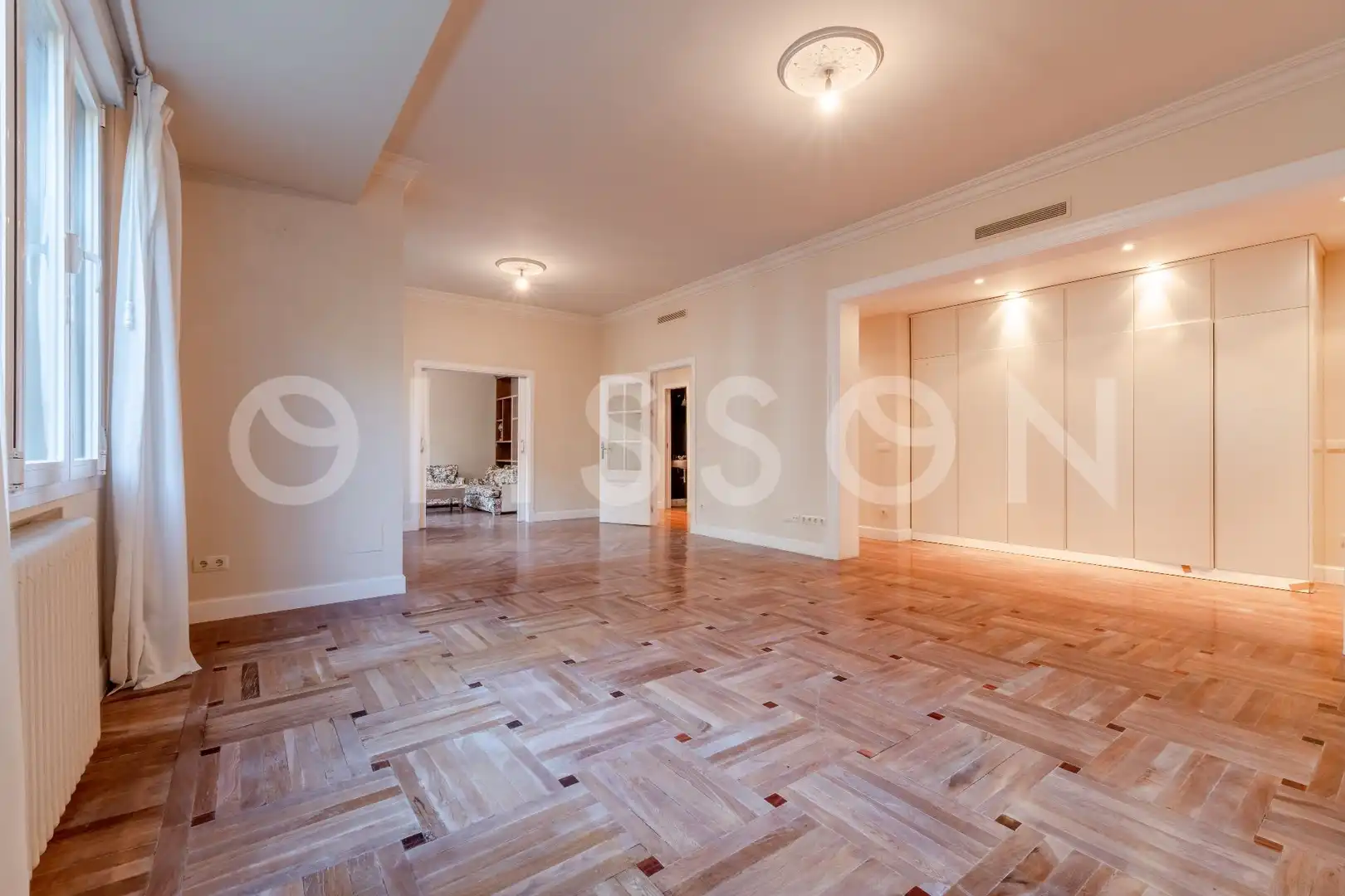 Sala d'estar de Pis en venda en Barrio de Salamanca