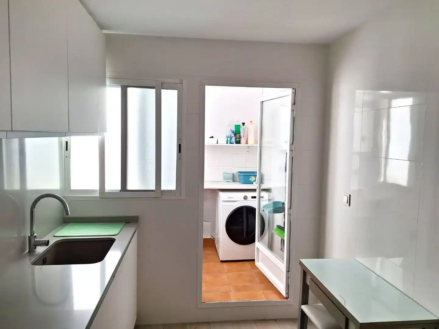 Küche von Wohnung zum Verkauf in Cheste mit Klimaanlage