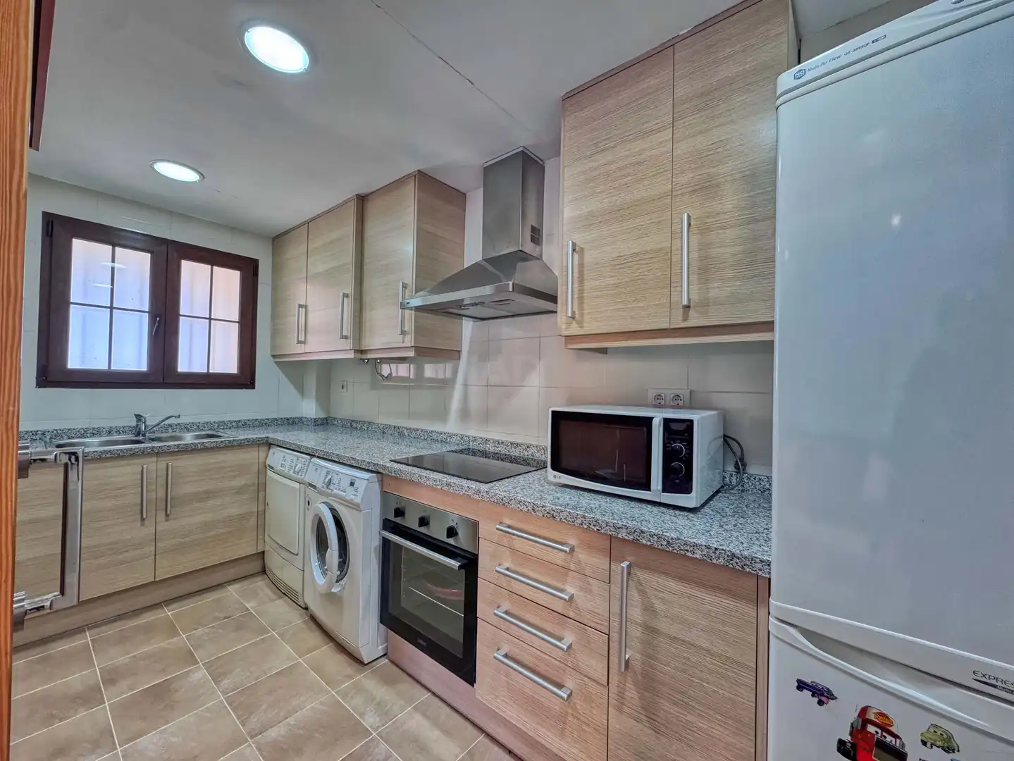Cocina de Dúplex en venta en Alcalá de la Selva con Calefacción y Terraza