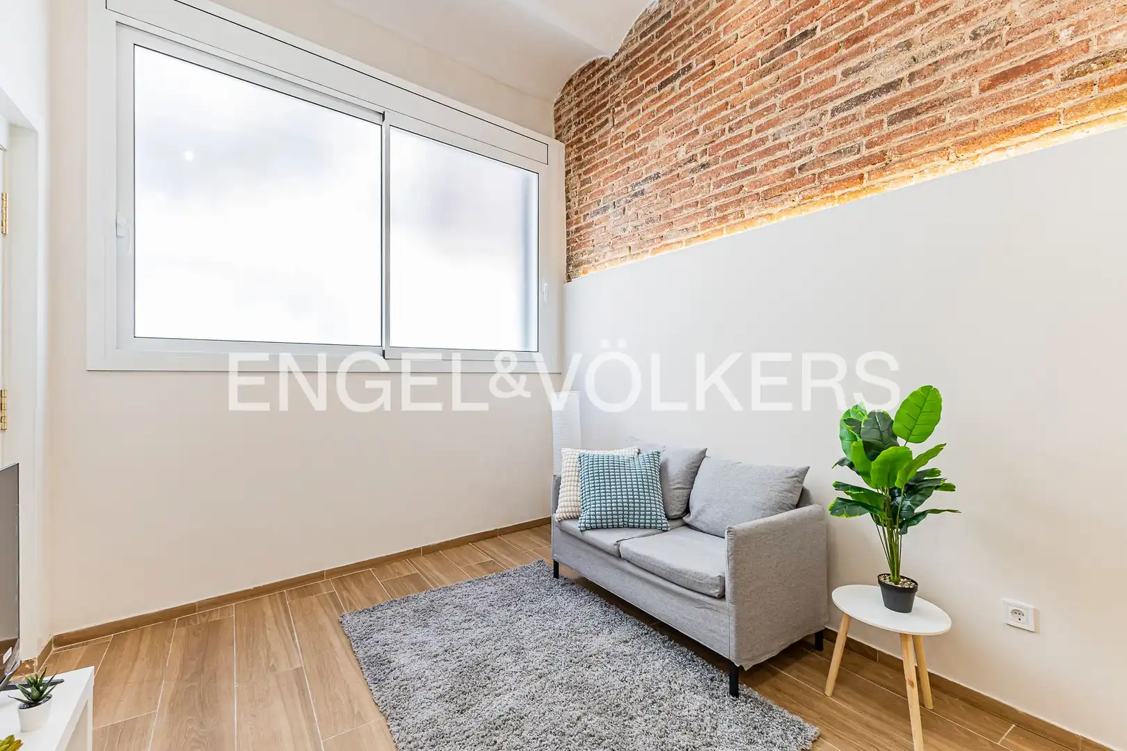 Sala d'estar de Apartament en venda en Barcelona amb Aire condicionat i Calefacció