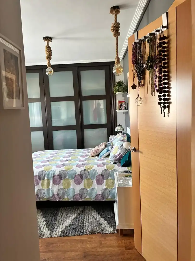 Schlafzimmer von Einfamilien-Reihenhaus zum Verkauf in Soria Capital  mit Heizung, Privatgarten und Terrasse