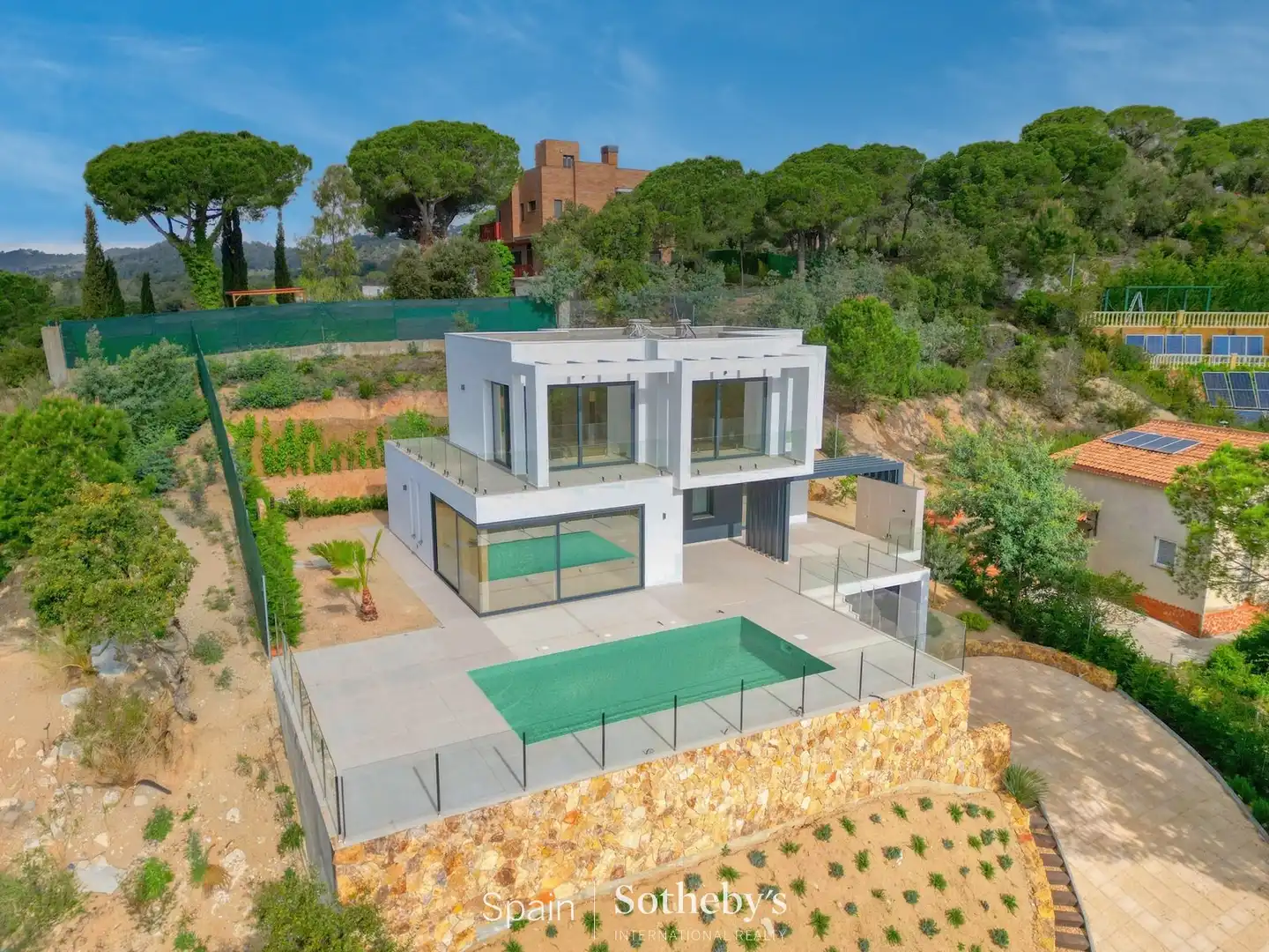 Exterior view of Houses for sale in Lloret de Mar  with Heating, Private garden and Terrace