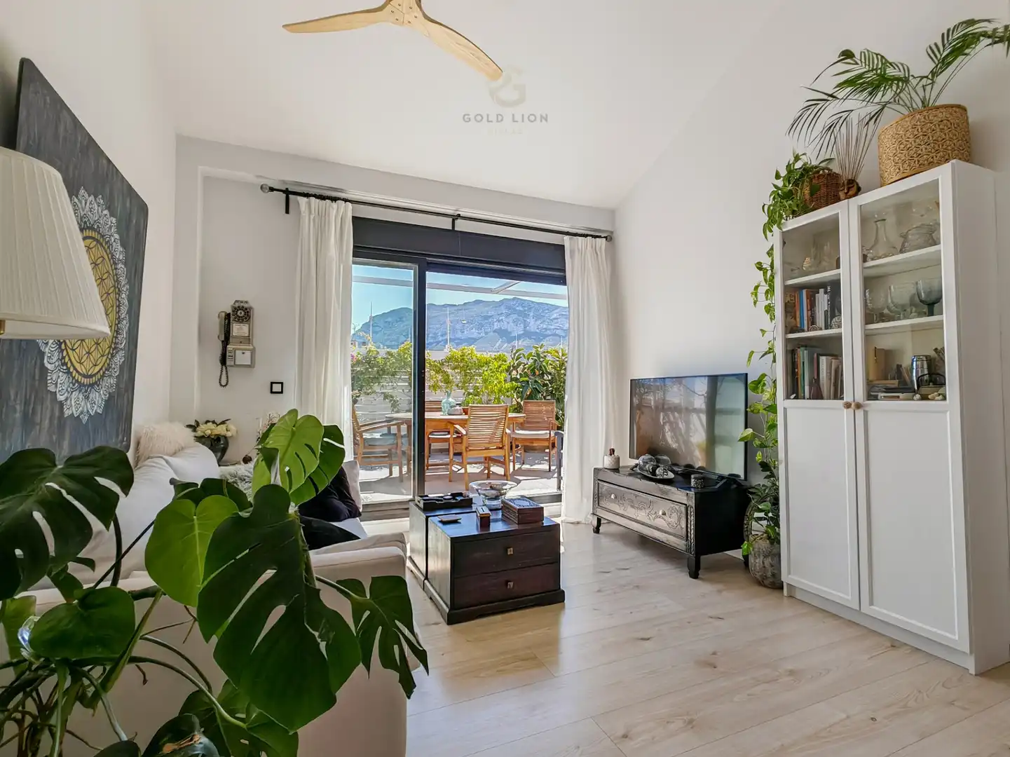 Living room of Attic for sale in Dénia  with Air Conditioner, Heating and Terrace