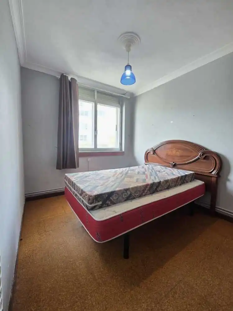 Bedroom of Flat for sale in Ferrol  with Heating, Terrace and Storage room