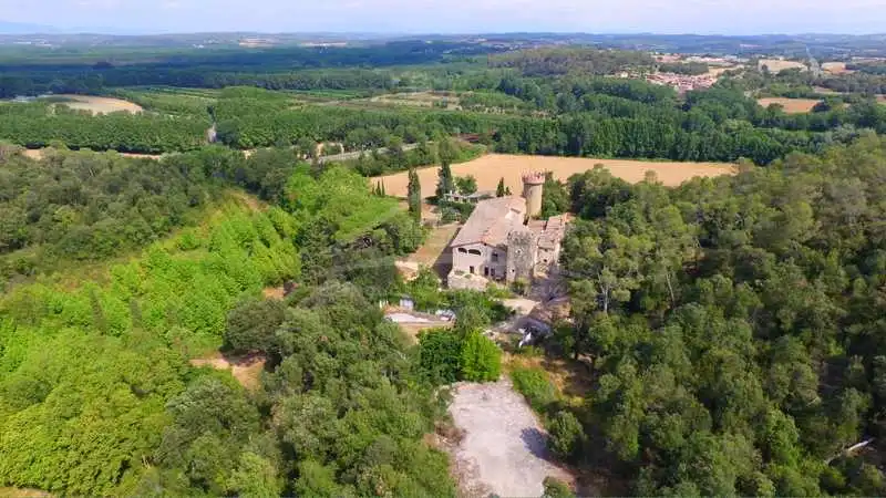Garden of Country homes for sale in Flaçà  with Air Conditioner, Heating and Private garden