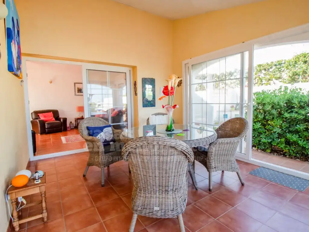 Dining room of Houses for sale in Maó - Mahón  with Air Conditioner, Private garden and Swimming Pool