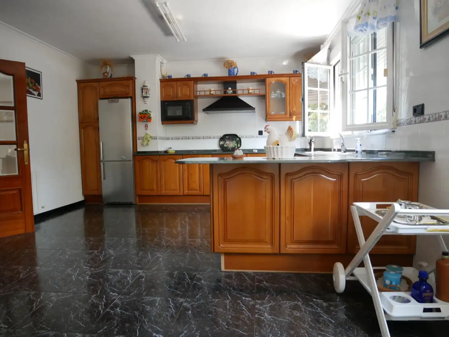 Cocina de Casa o chalet en venta en Arrankudiaga / Zollo con Calefacción, Jardín privado y Terraza