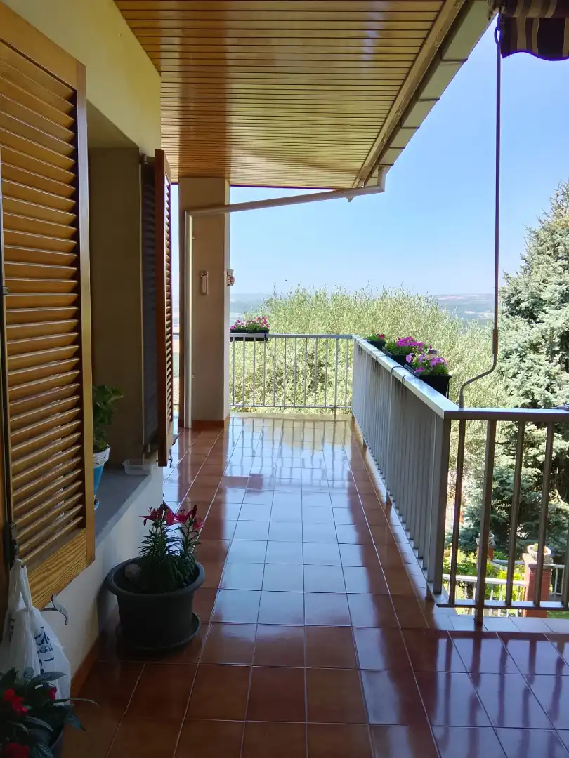 Balcony of Houses for sale in Berga  with Heating, Private garden and Parquet flooring