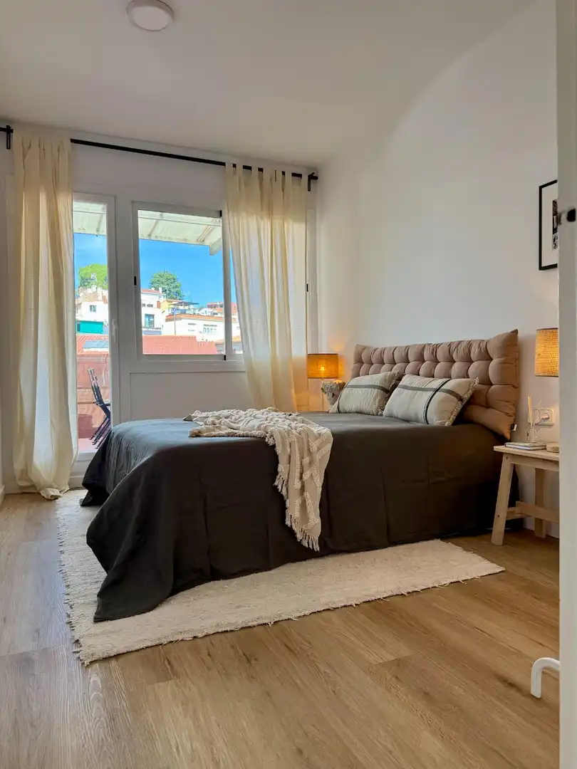 Bedroom of Attic for sale in Sant Feliu de Codines  with Air Conditioner, Heating and Terrace