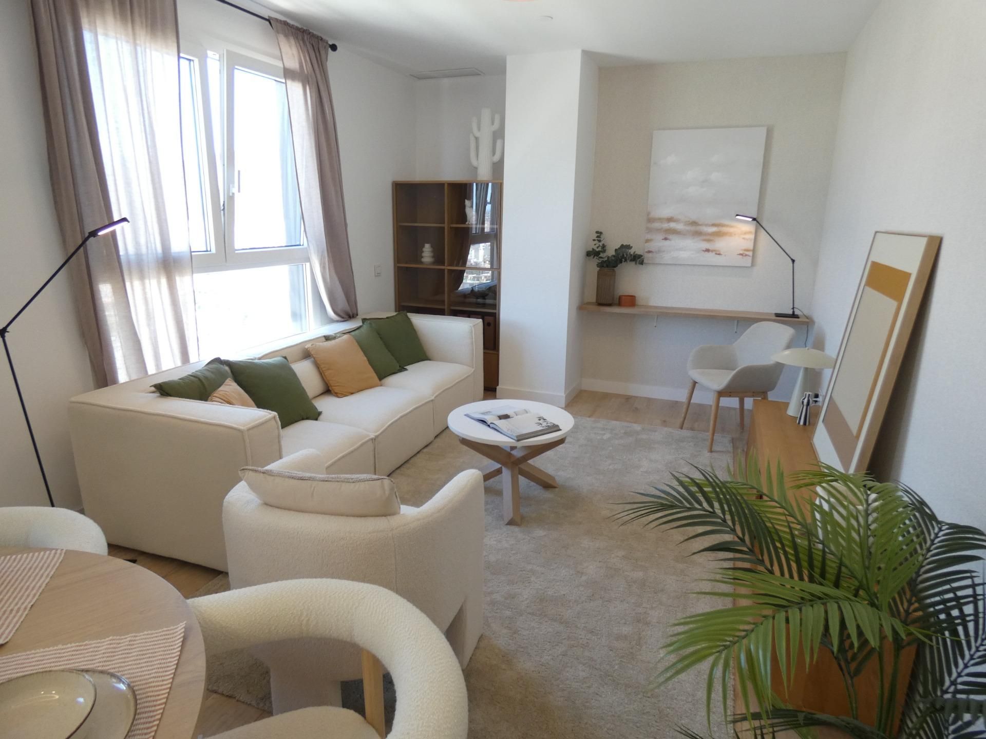 Living room of Apartment for sale in Málaga Capital  with Air Conditioner, Heating and Parquet flooring