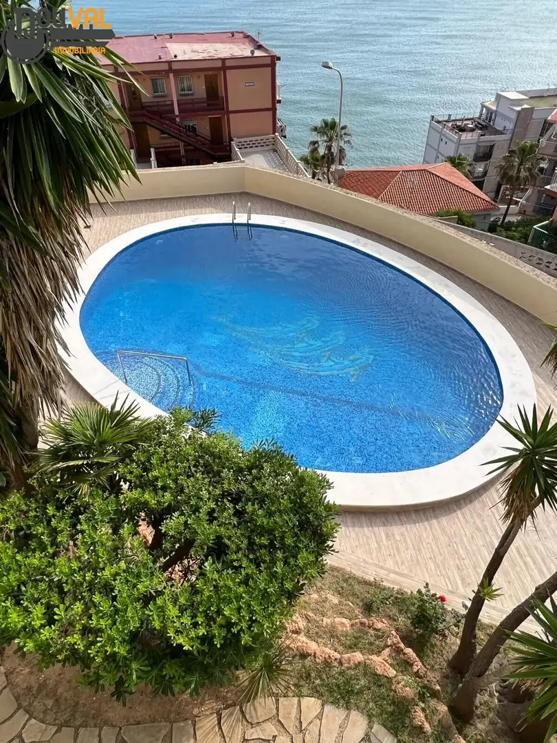 Piscina de Casa adosada de alquiler en Cullera con Terraza, Amueblado y Balcón
