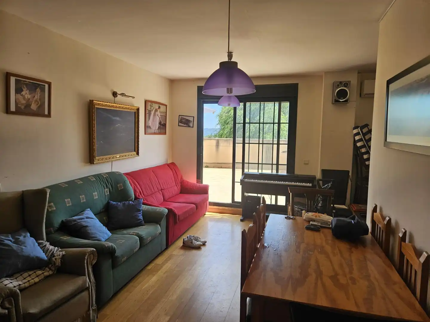 Living room of Flat for sale in Ávila  with Air Conditioner, Terrace and Storage room