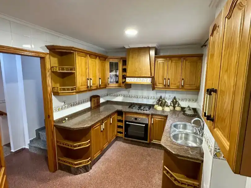 Cocina de Dúplex en venta en Aspe con Aire acondicionado, Trastero y Balcón