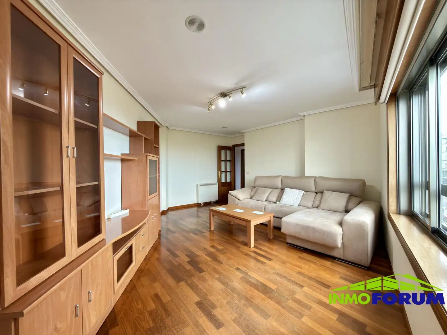 Living room of Flat for sale in A Coruña Capital   with Heating and Storage room