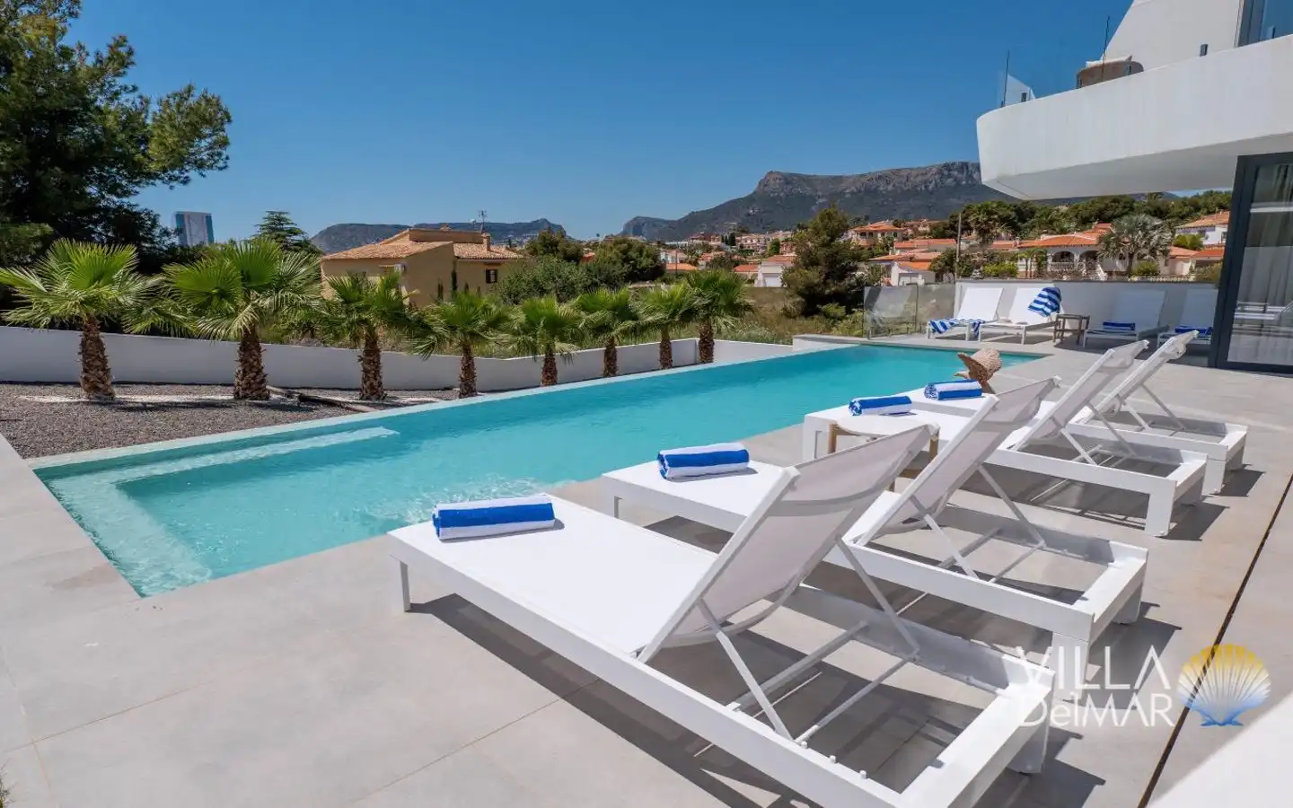 Piscina de Casa o xalet en venda en Calpe / Calp amb Aire condicionat, Calefacció i Jardí privat