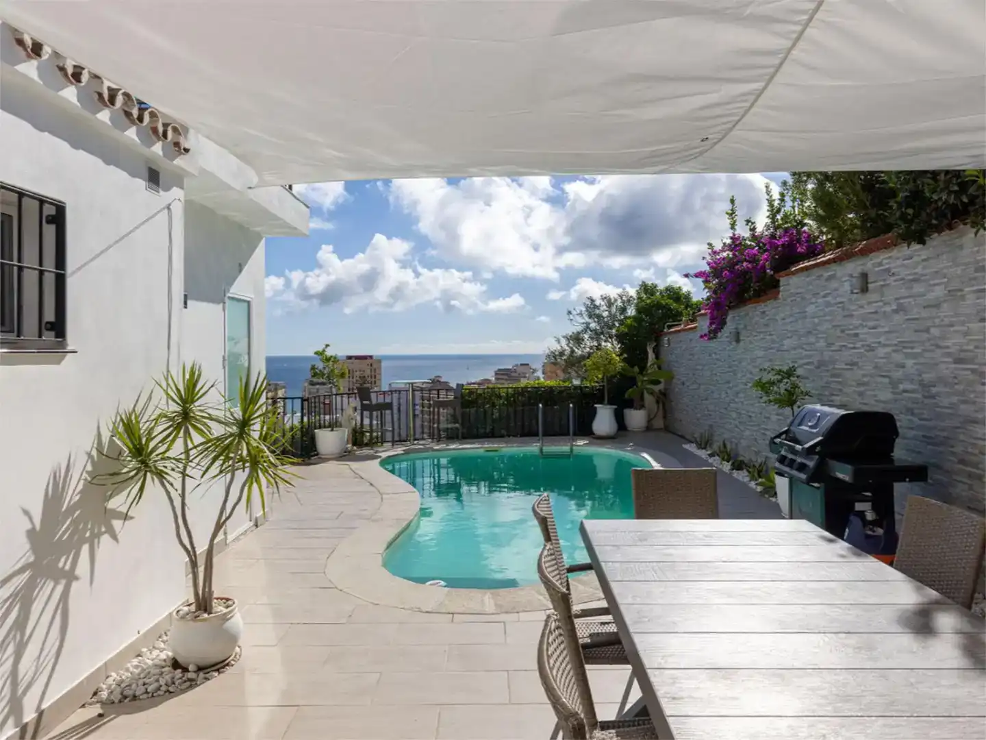 Terraza de Casa o chalet en venta en Fuengirola con Aire acondicionado y Piscina