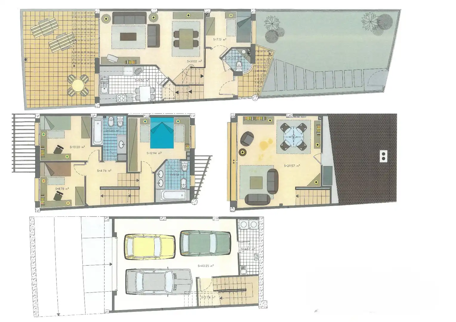 Casa adosada en venta en Vallirana con Aire acondicionado, Calefacción y Terraza