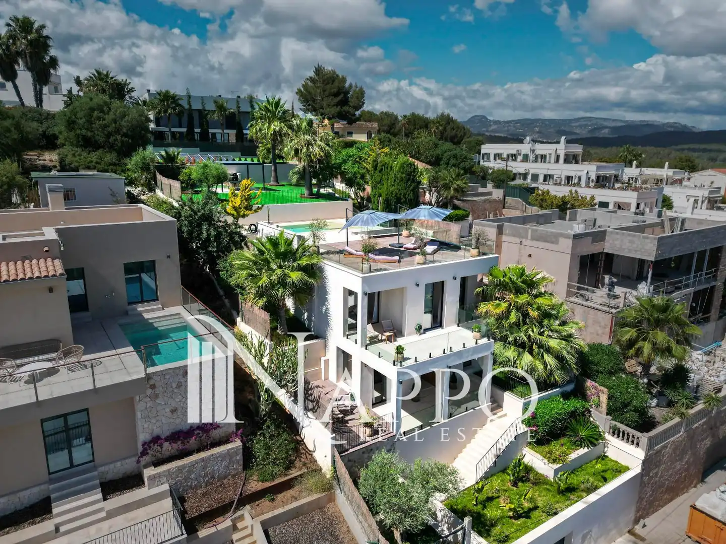 Exterior view of Houses for sale in Calvià  with Air Conditioner, Heating and Terrace