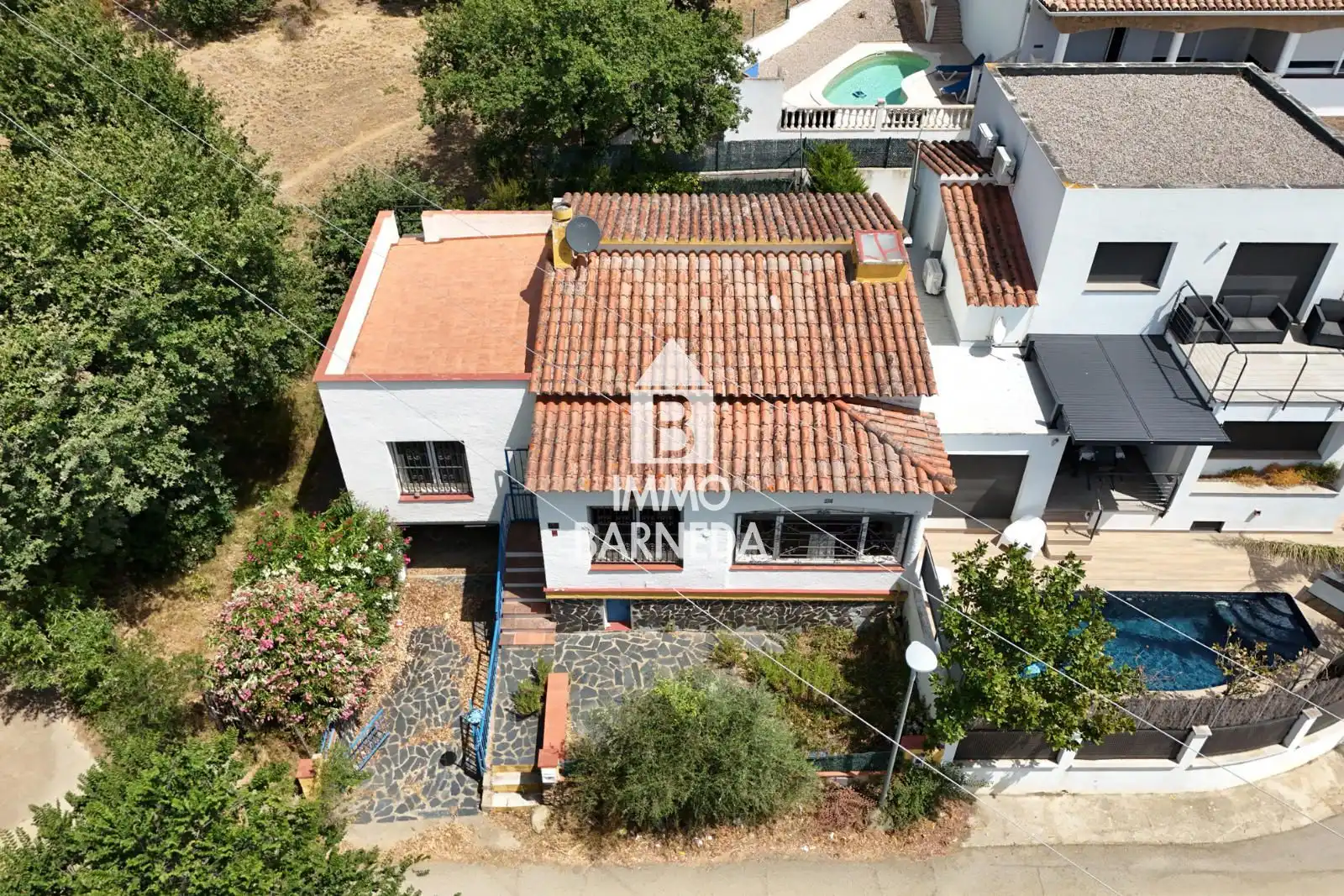 Vista exterior de Casa o xalet en venda en Roses amb Jardí privat i Terrassa