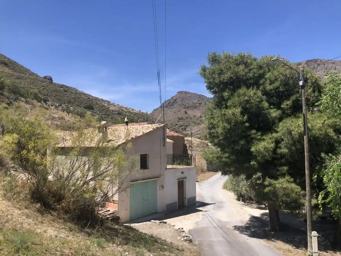Vista exterior de Pis en venda en Oria amb Aire condicionat i Balcó