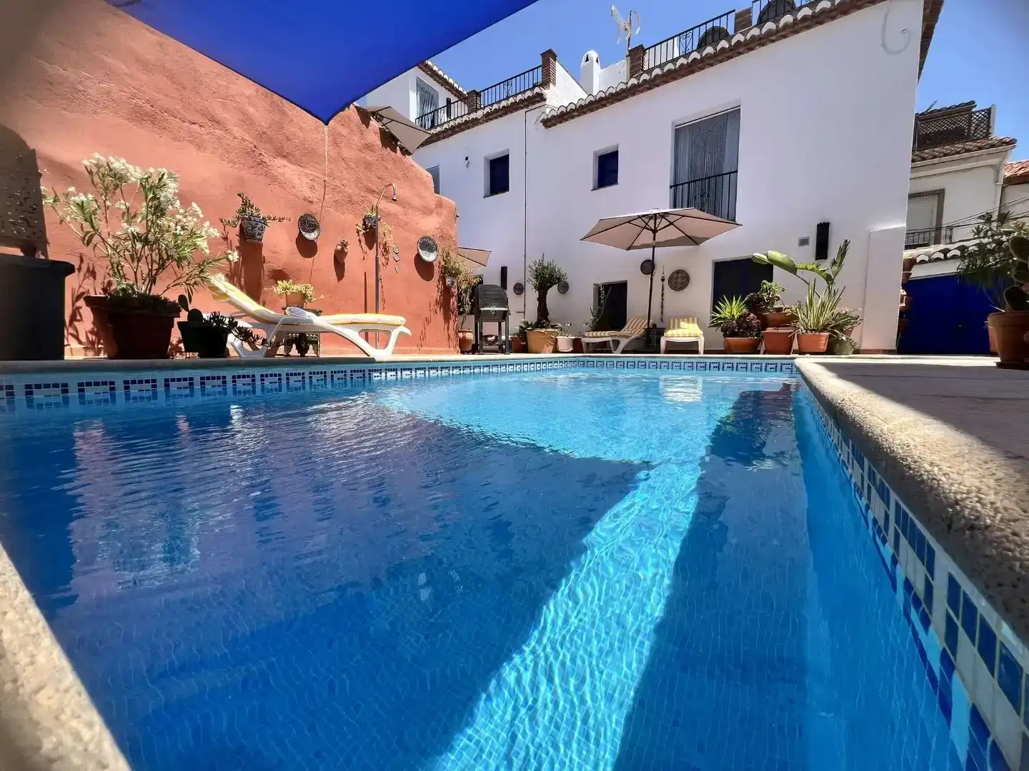 Piscina de Casa adosada en venda en Lecrín amb Piscina i Balcó